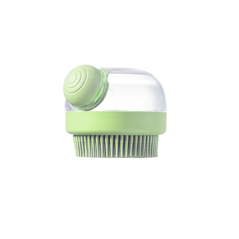 Gant de massage en silicone pour le bain des chiens, brosse de nettoyage pour animaux de compagnie, peigne pour chiens et chats, outil de toilettage avec distributeur de shampoing 12