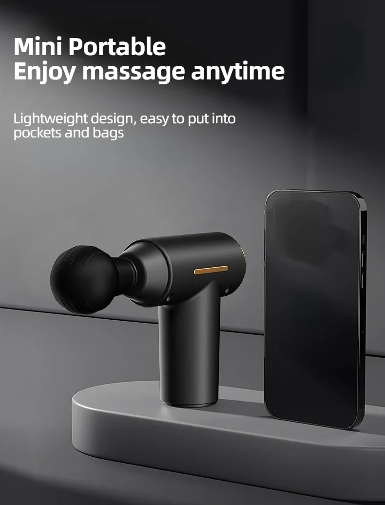 Mini pistolet de massage portable