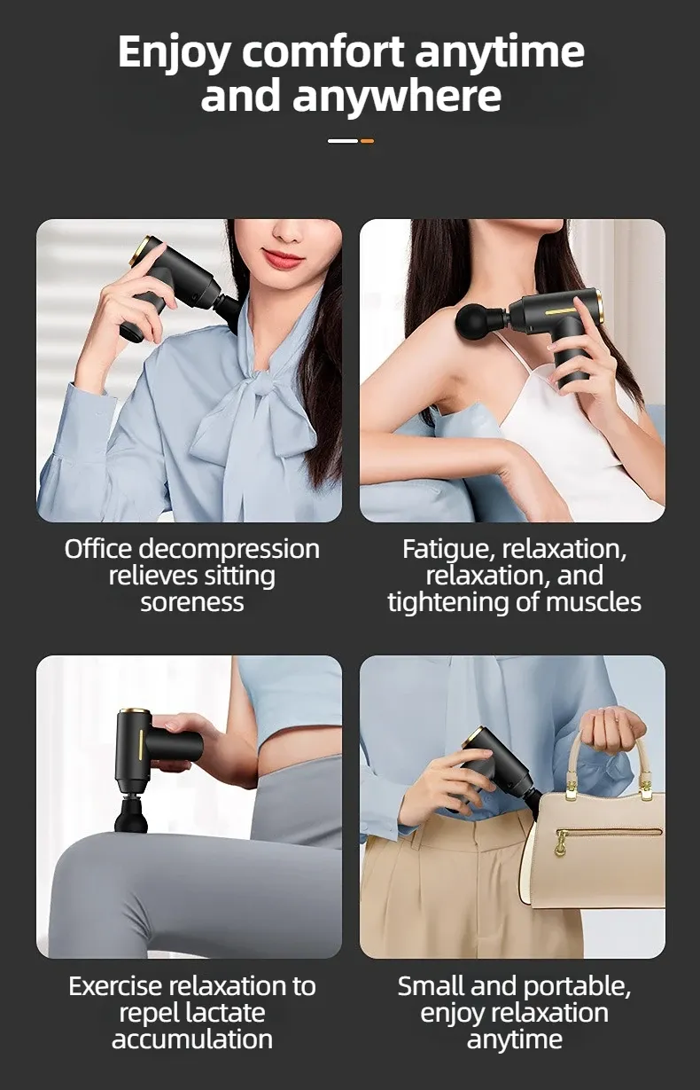 Mini pistolet de massage portable