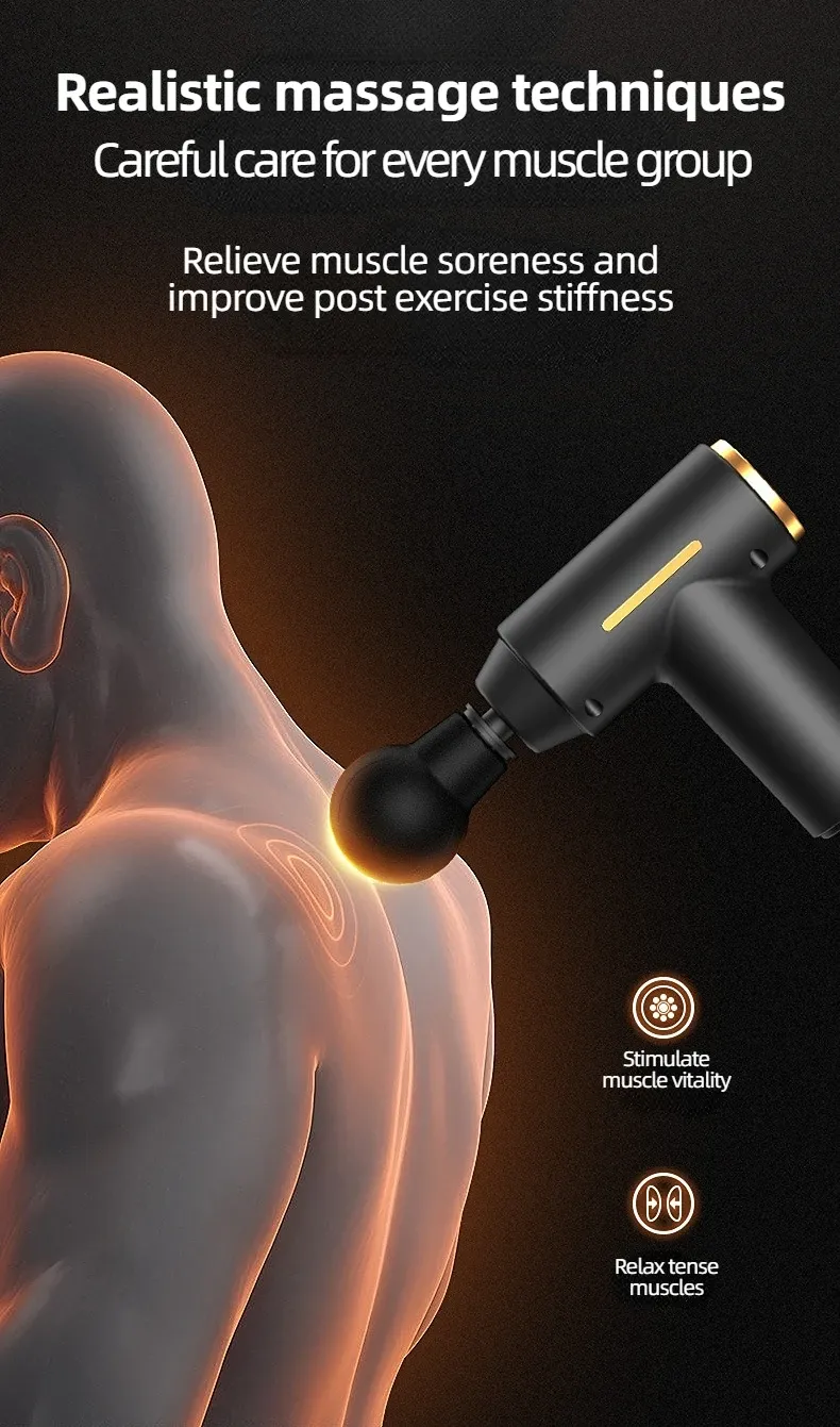 Mini pistolet de massage portable