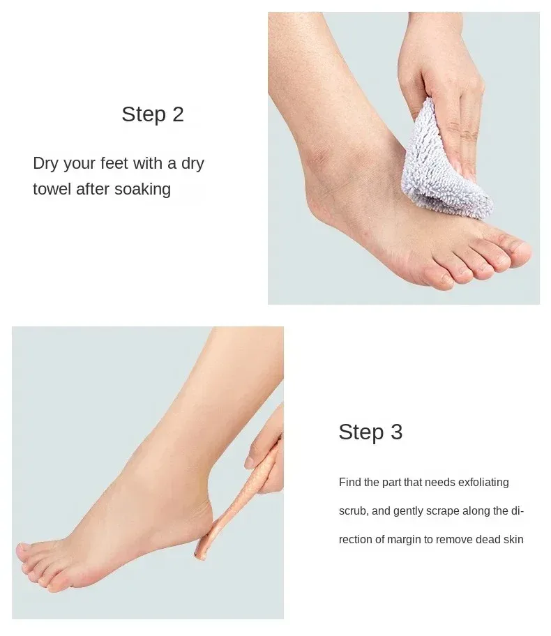 Rasoir à callosités, ambiance soin des pieds