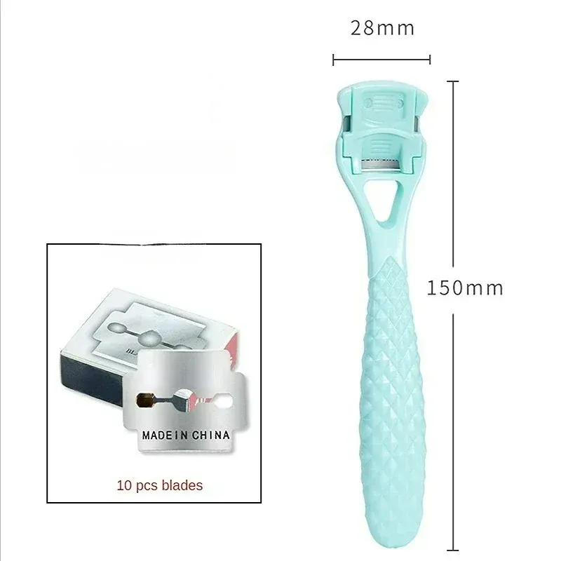 Râpe à pied professionnelle en acier inoxydable avec manche en plastique, pour l'élimination des callosités, cors et peau dure, outil de pédicure et de soin des ongles 9