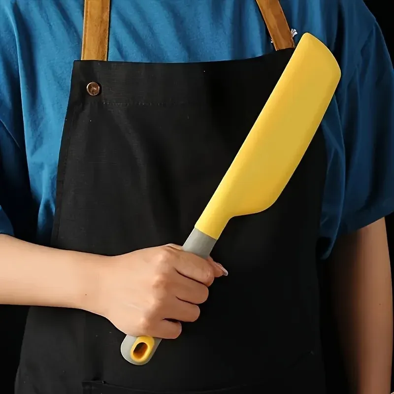 Spatule en silicone extra large – Ustensile de cuisine résistant à la chaleur, antiadhésif et souple, adapté à la cuisine, à la pâtisserie et au mélange 2