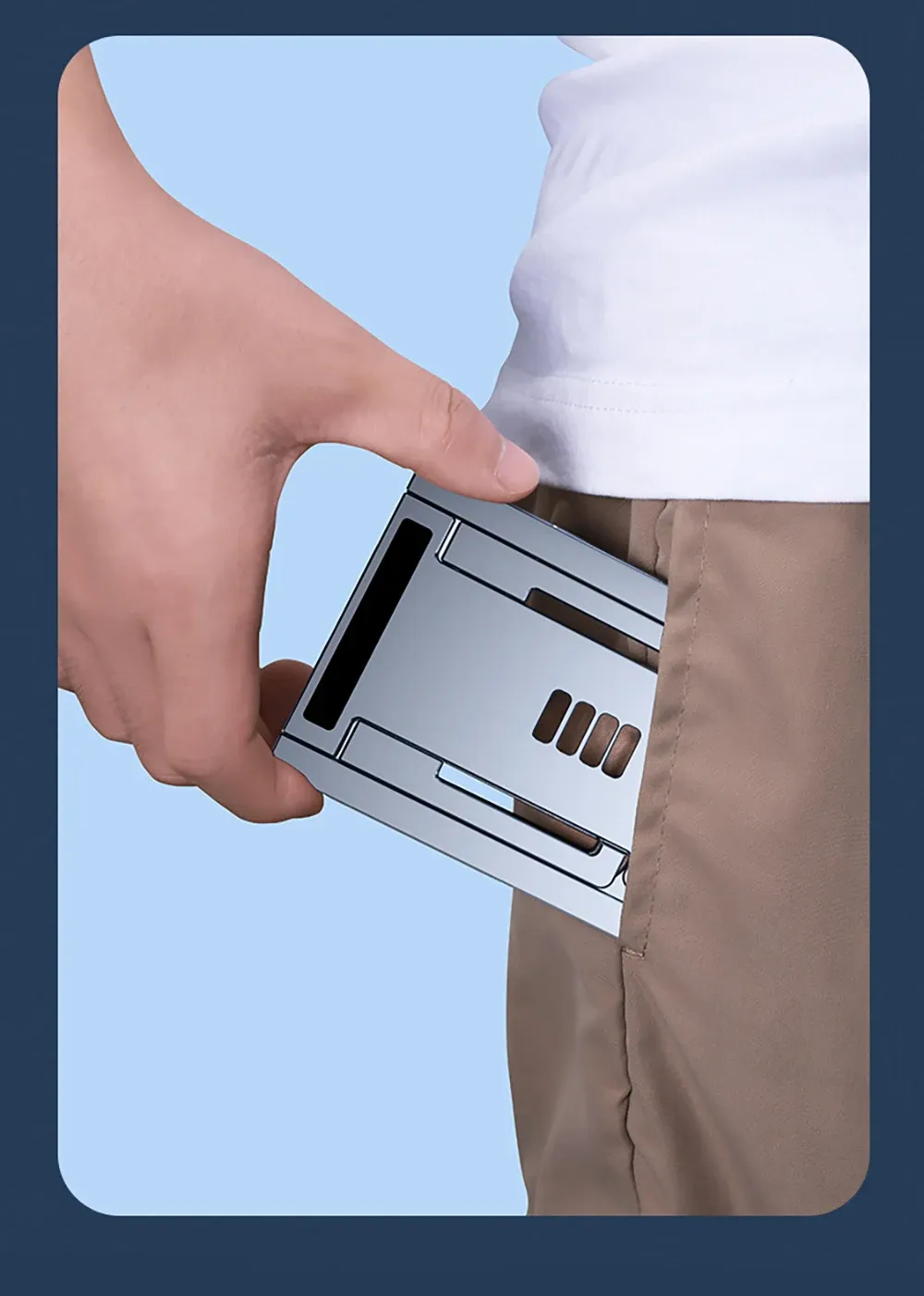 Support universel de bureau pour téléphone, réglage de l'angle