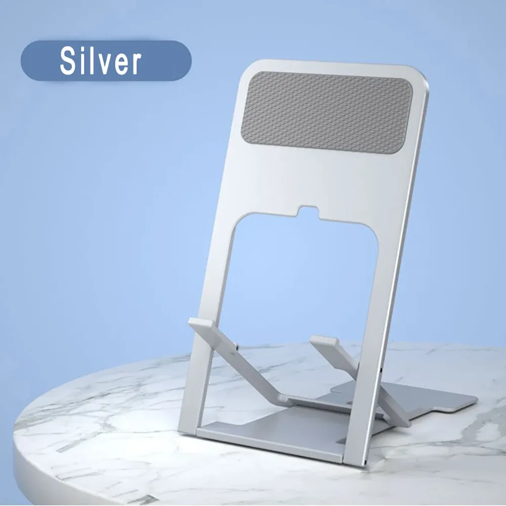 Support universel de bureau pour téléphone portable, compatible iPhone et iPad, réglable et pliable 7