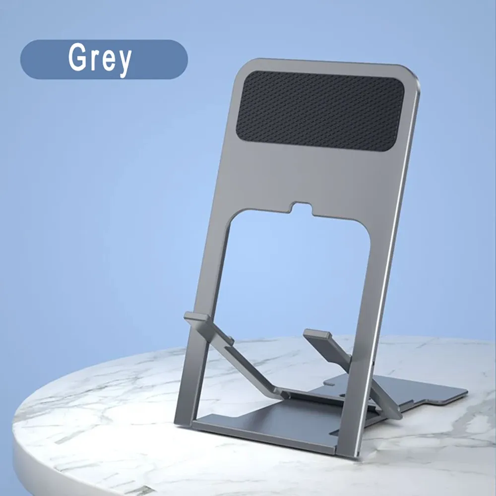Support universel de bureau pour téléphone portable, compatible iPhone et iPad, réglable et pliable 9