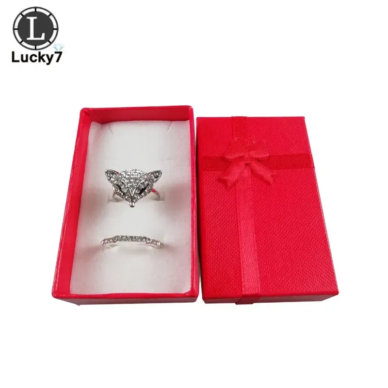 Boîte d'exposition pour ensembles de bijoux (lot de 12) – Collier, boucles d'oreilles et bague – 5 x 8 x 2,5 cm 8