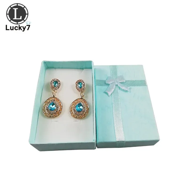 Boîte d'exposition pour ensembles de bijoux (lot de 12) – Collier, boucles d'oreilles et bague – 5 x 8 x 2,5 cm 11
