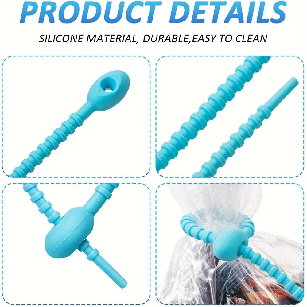 Organisateur de câbles en silicone, vue d'ensemble