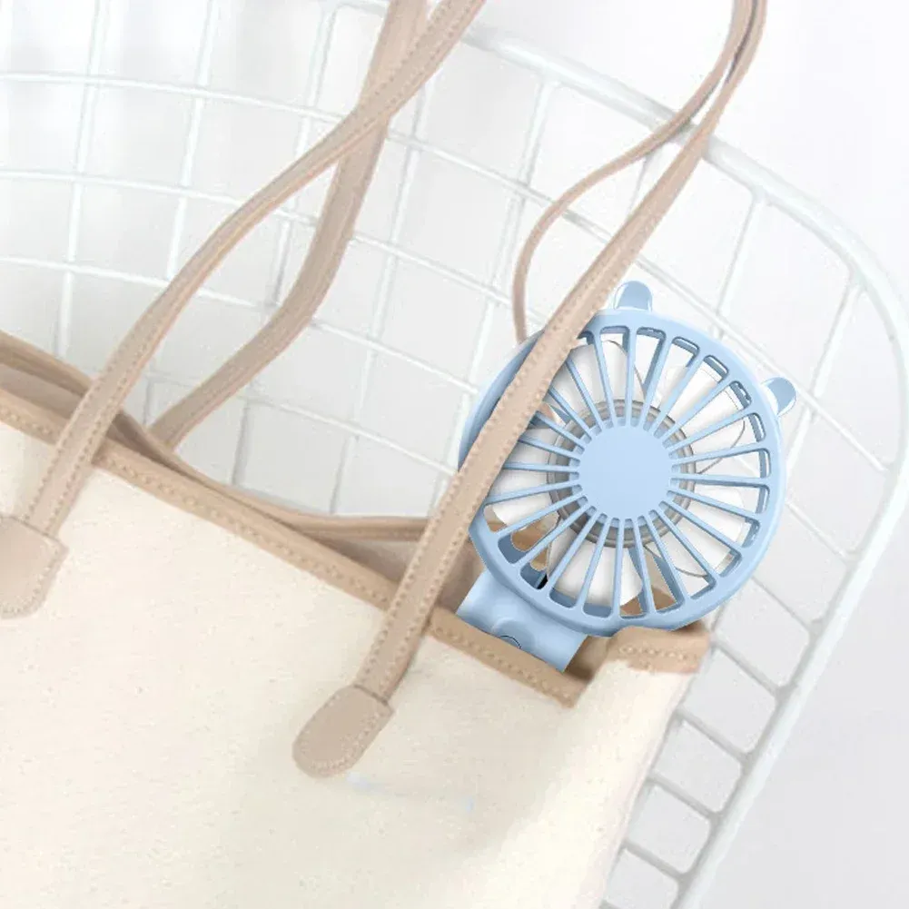 Ventilateur portable, mise en scène lifestyle