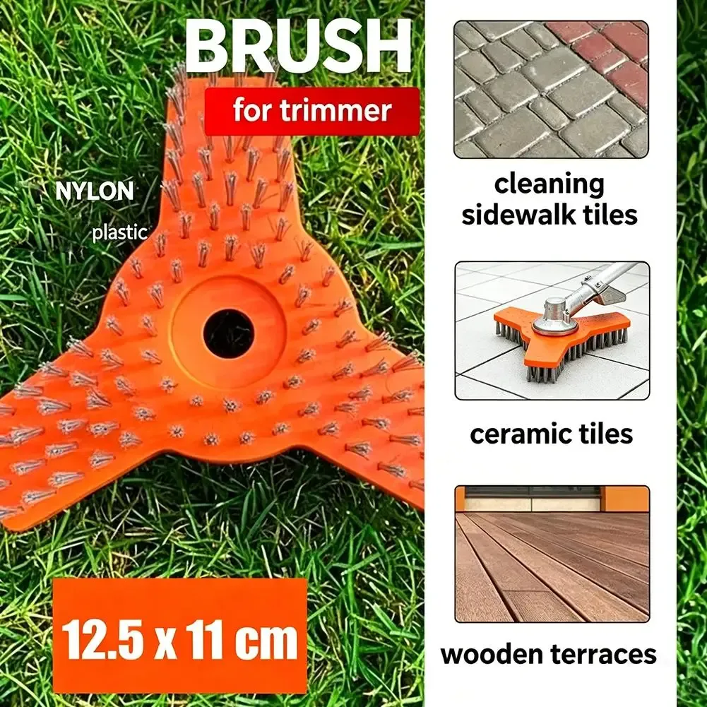 Brosse de nettoyage professionnelle pour tondeuse à gazon 5