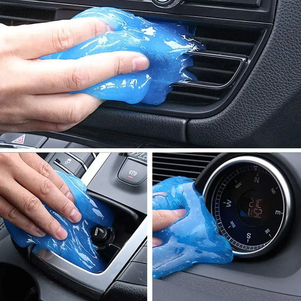 SEAMETAL Gel nettoyant multifonction pour voiture, idéal pour les grilles d'aération, le tableau de bord et le clavier d'ordinateur portable 5