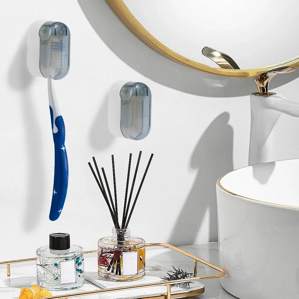Porte-brosse à dents dans une salle de bain élégante