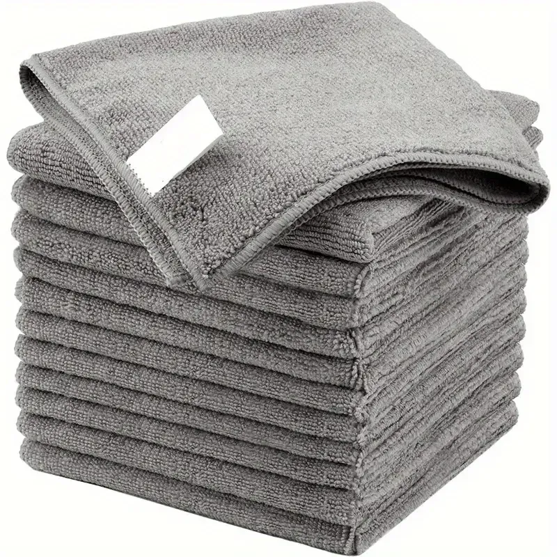 Serviette absorbante en microfibre pour le lavage de voiture, chiffons de cuisine propres, outils de nettoyage ménagers, 007, lot de 1 à 100 pièces 6