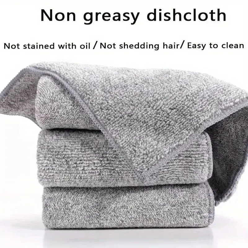 Serviette absorbante en utilisation