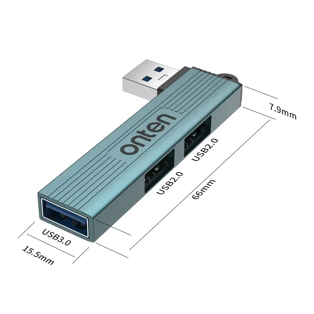 Hub USB ONTEN, vue de face