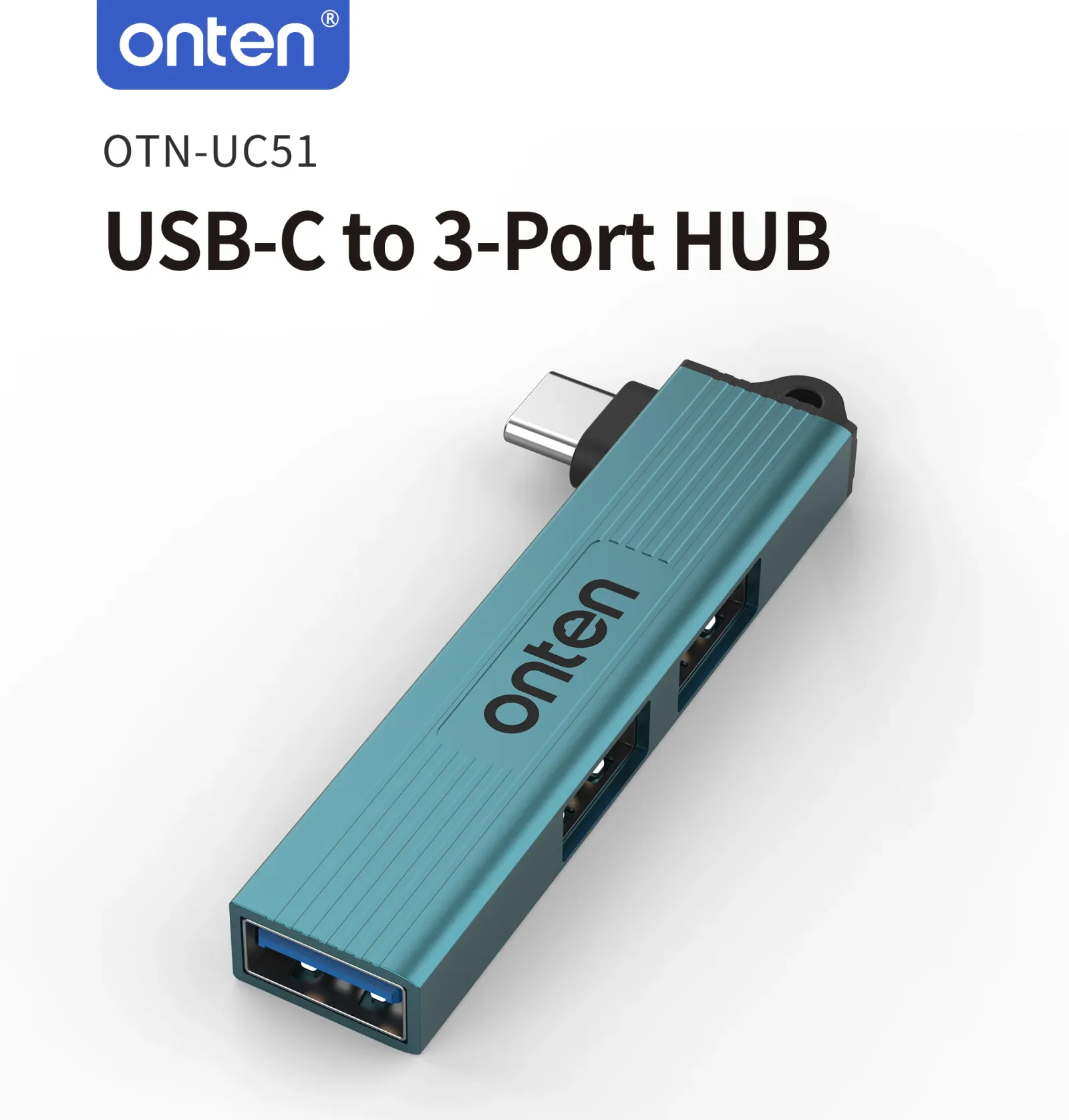 Vue d'ensemble du hub USB ONTEN