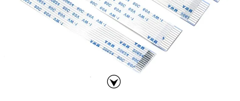 Câble plat FPC FFC, détail de la structure souple