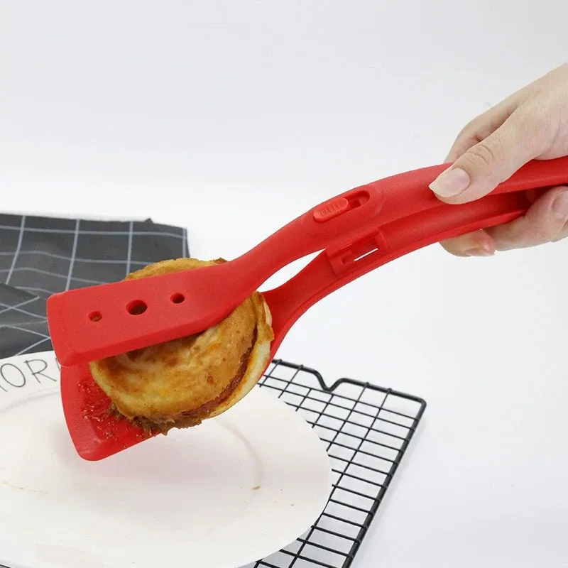 Pince de cuisine en silicone, vue d'ensemble
