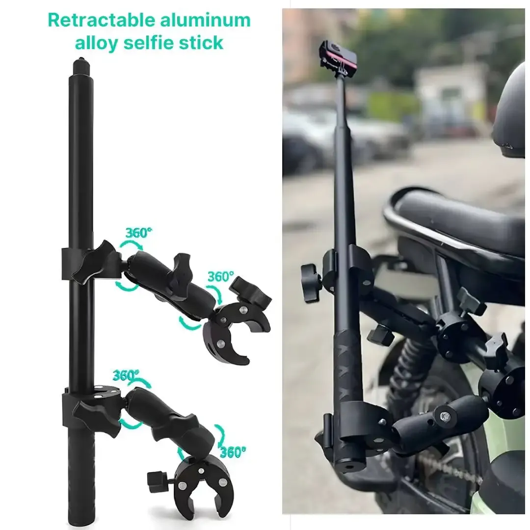 Kit de fixation double pour caméra d'action, vue principale