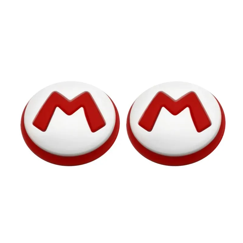 Poignées de joystick Mario et Poké Ball pour Joy-Con Nintendo Switch 2, capuchons de protection 4