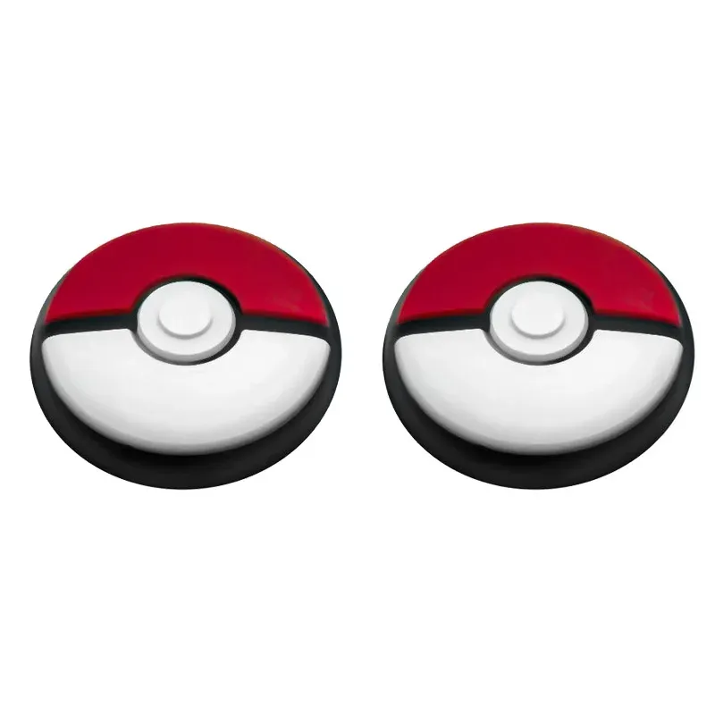Vue détaillée des capuchons de joystick Poké Ball