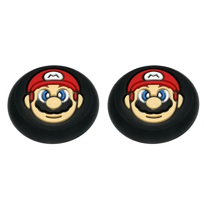 Poignées de joystick Mario et Poké Ball pour Joy-Con Nintendo Switch 2, capuchons de protection 11