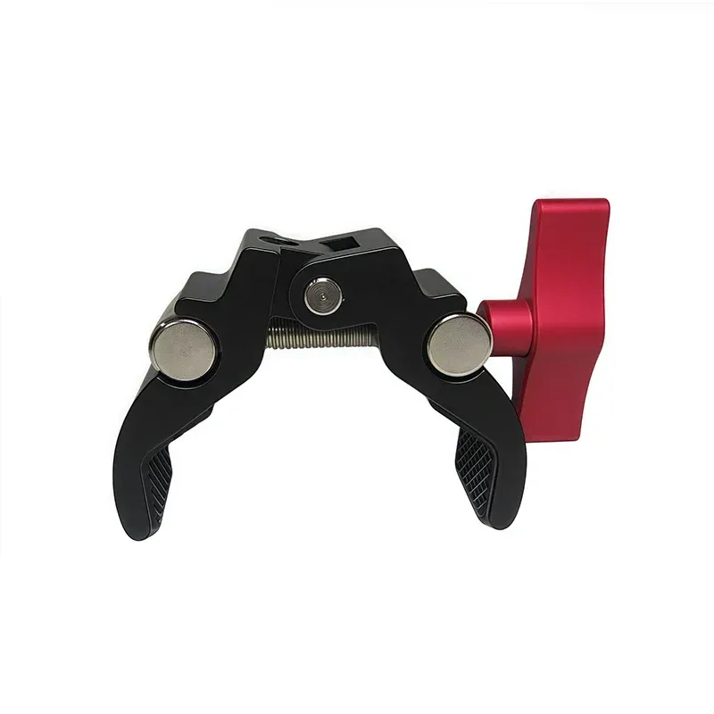 Pince métallique robuste à double rotule et bras magique pour appareil photo reflex, moniteur, éclairage, micro, GoPro et smartphone – Accessoires de photographie 7