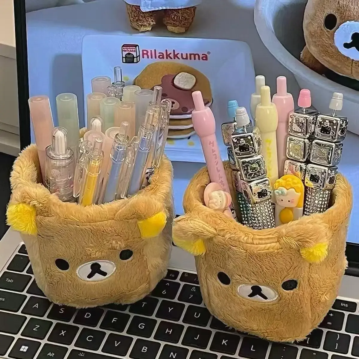 Porte-crayons en peluche Kawaii, présentation finale