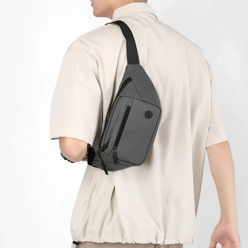 Sac de taille porté en situation