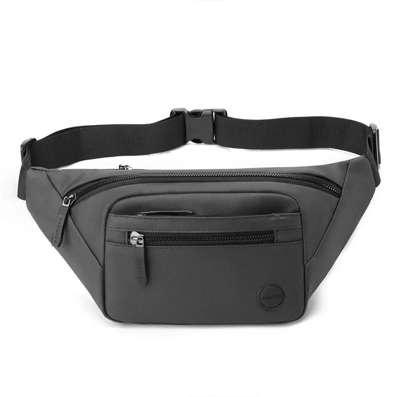 Sac de taille unisexe imperméable à grande capacité, avec poches multiples pour téléphone, pour le travail, les voyages et les chantiers 9