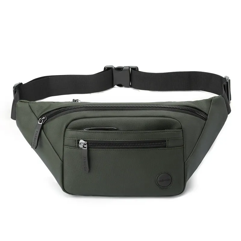 Sac de taille unisexe imperméable à grande capacité, avec poches multiples pour téléphone, pour le travail, les voyages et les chantiers 8