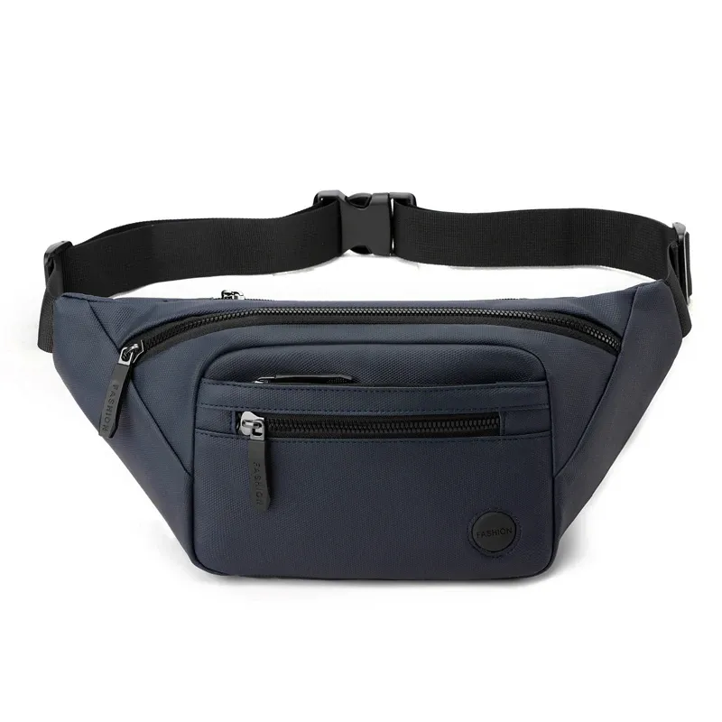 Sac de taille unisexe imperméable à grande capacité, avec poches multiples pour téléphone, pour le travail, les voyages et les chantiers 10