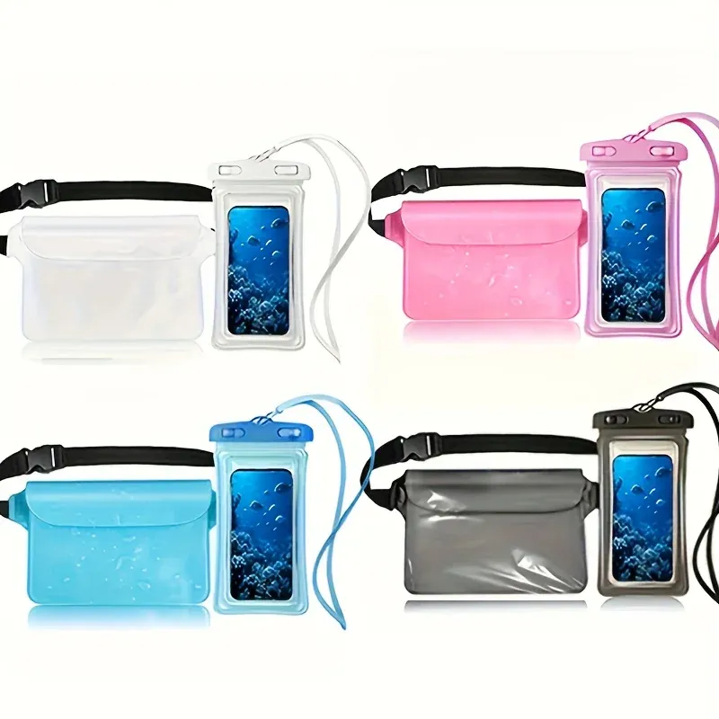 Sac banane étanche pour téléphone, vue d'ensemble