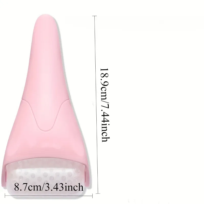 Rouleau de glace pour le visage et les yeux, grand outil de beauté refroidissant pour le visage, masseur portatif, routine de soins de la peau à domicile 4