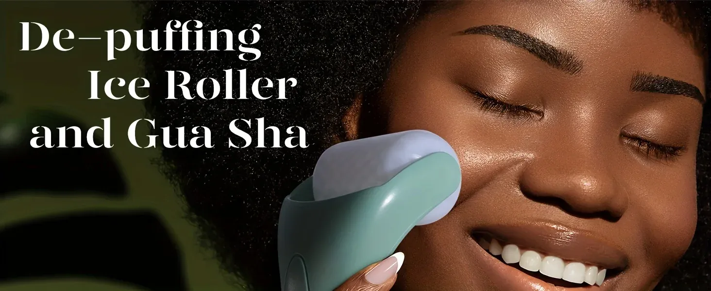 Grand rouleau de glace pour le visage et les yeux Athome Spa