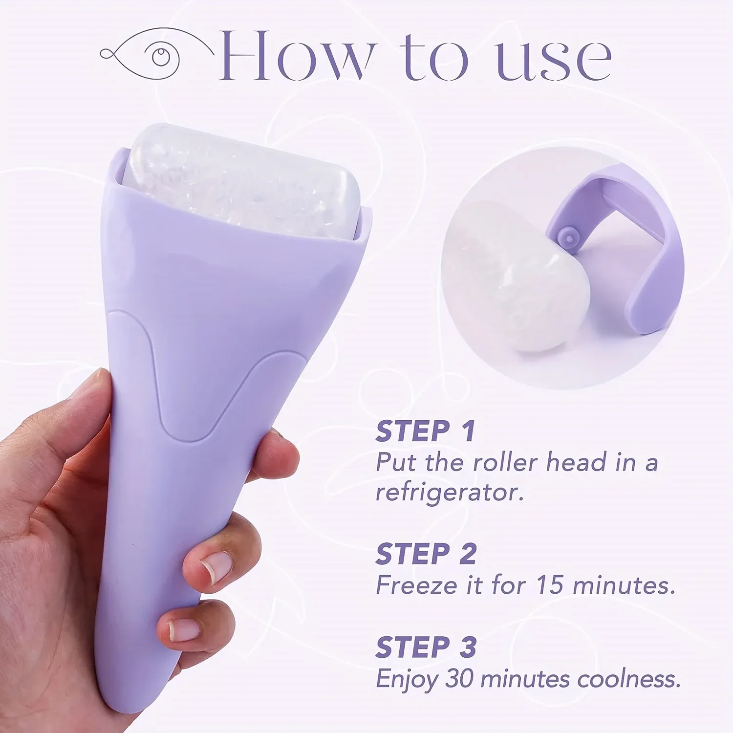 Rouleau de glace pour le visage Athome Spa
