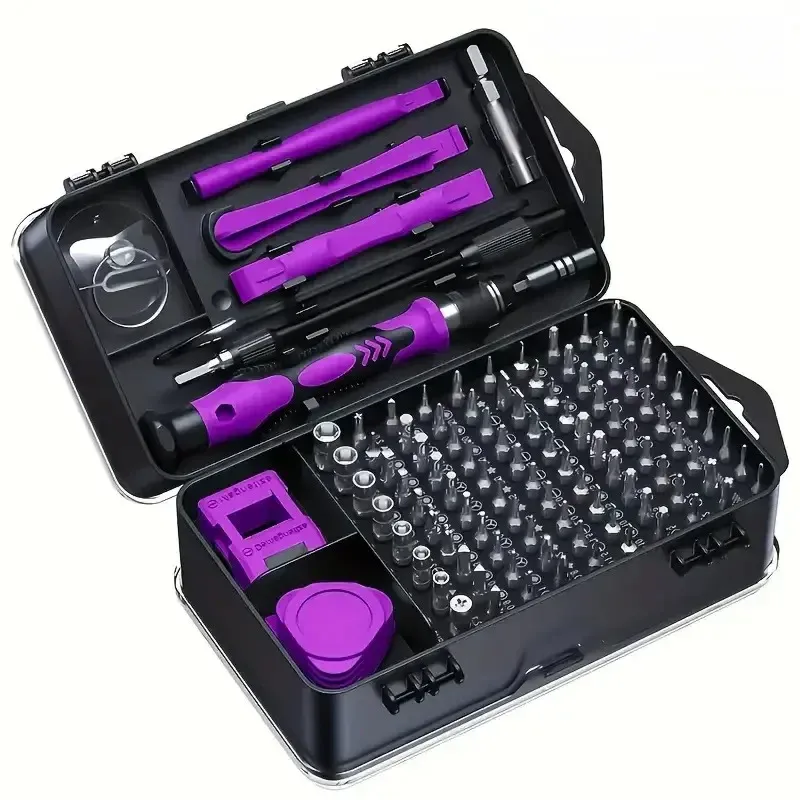 Kit de tournevis de précision 115 pièces, avec embouts Torx et Triwing, pour MacBook et électronique 8