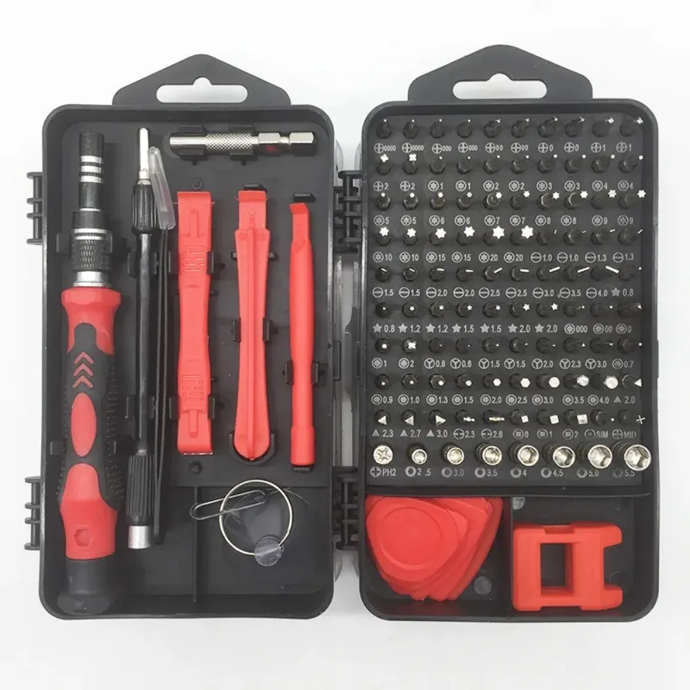 Kit de tournevis de précision 115 pièces, avec embouts Torx et Triwing, pour MacBook et électronique 7