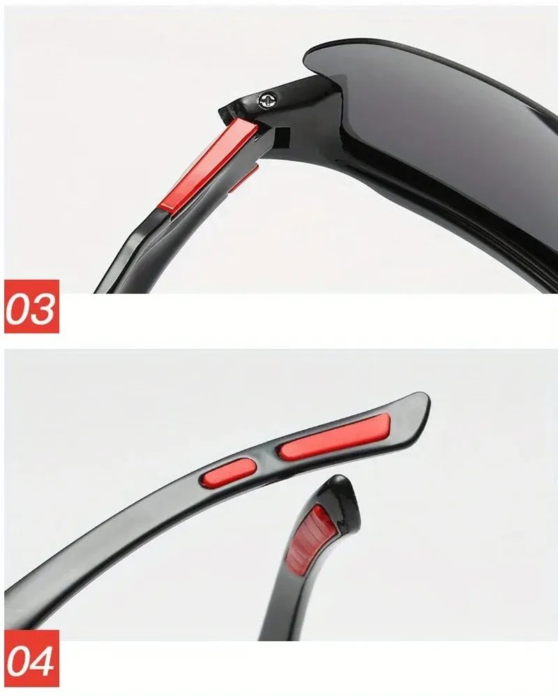 Lunettes de soleil polarisées, détails du design