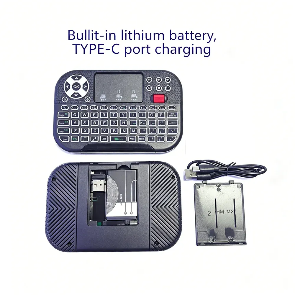 Batterie intégrée et recharge Type-C