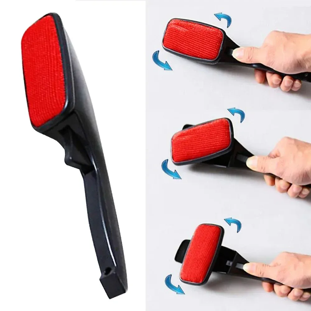 Brosse électrostatique réutilisable pour nettoyer les poils et les peluches 1