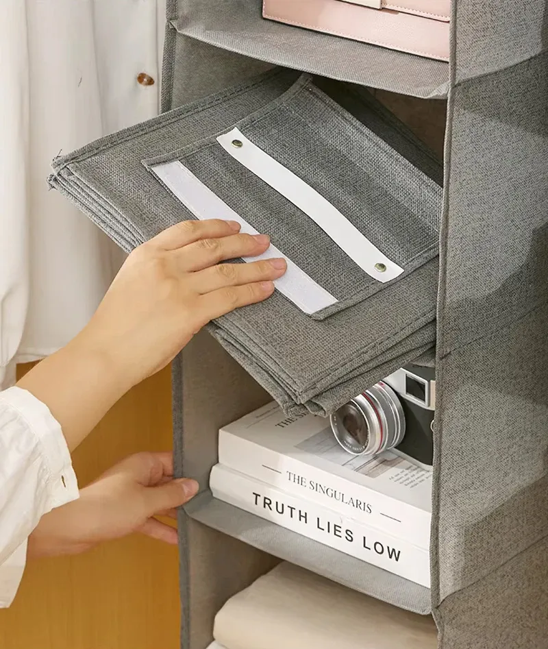 Organisateur de placard en tissu lavable