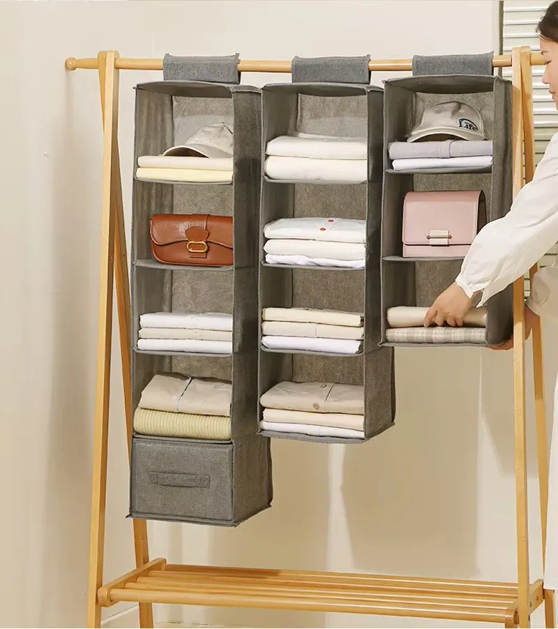 Organisateur pliable pour armoire