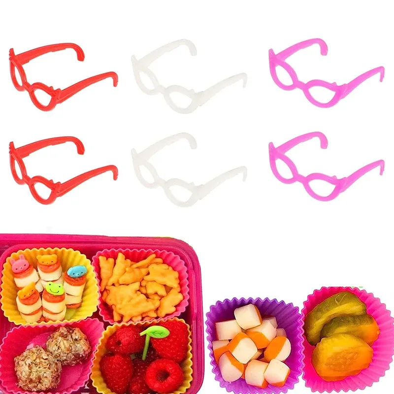 Accessoires de décoration Bento : piques alimentaires pour boîte à repas, lot de 4, 8 ou 16 pièces 4