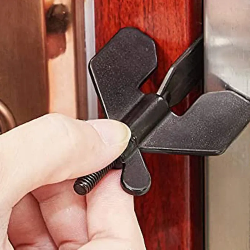 Serrure de porte portable, vue de près