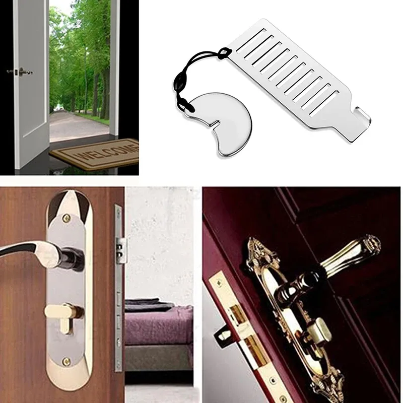 Serrure de porte portable, sécurité renforcée