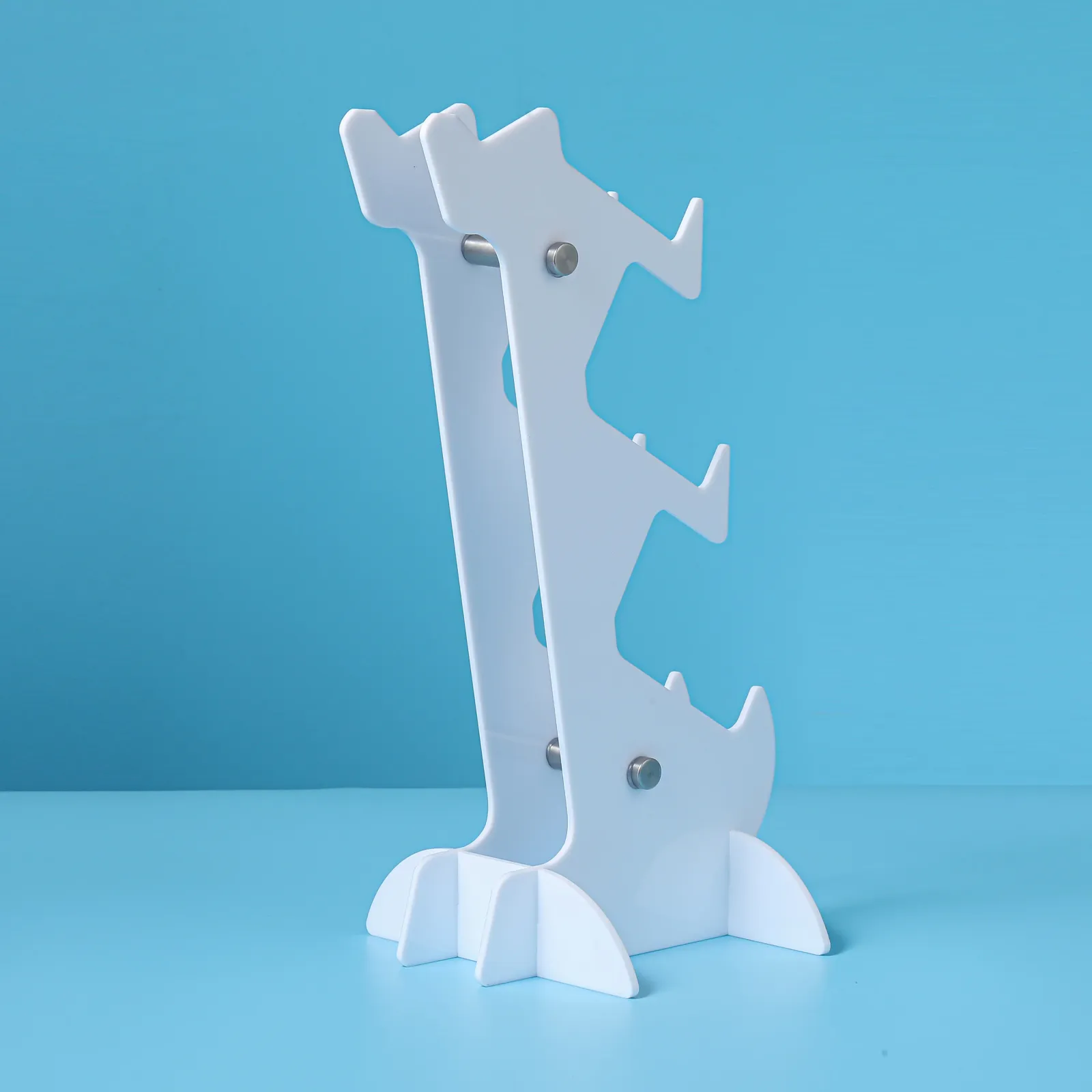 Support pour manettes et casques, vue rapprochée