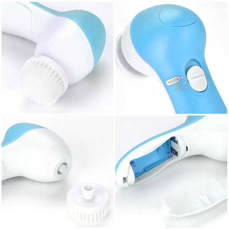 Nettoyeur facial électrique, détail des fonctions