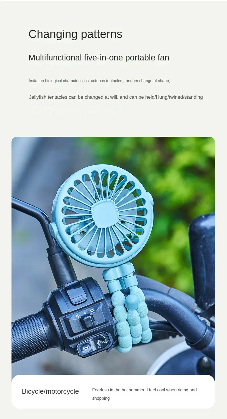 Ventilateur portable, finition et design